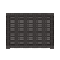 Стол "Ротанг", 76,5х57х42 см, цвет мокко