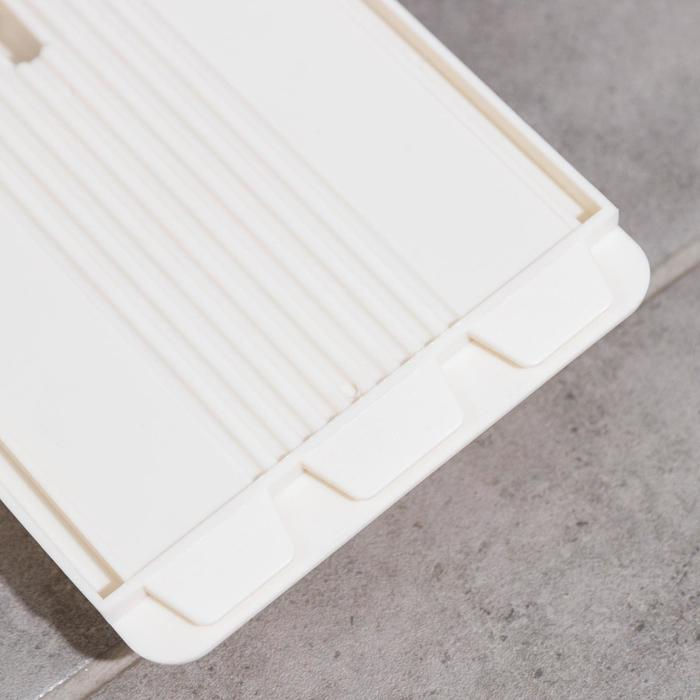 Швабра для мытья пола Доляна, с вертикальным отжимом, телескопическая ручка, 32&times;12&times;80(125) см