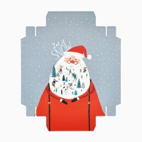 Коробка подарочная новогодняя складная &laquo;Новогодние истории&raquo;, 21 х 15 х 7 см, Новый год