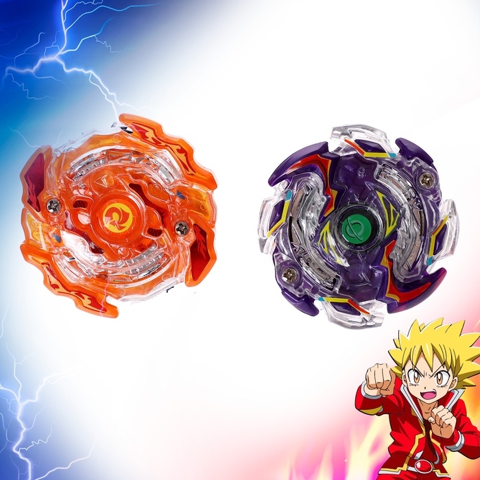 Набор боевых волчков &laquo;Арена сражения&raquo;, 2 волчка, арена, 2 запуска, цвет МИКС