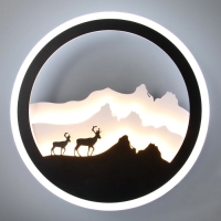 Бра 2522/1 LED 15Вт 4000К белый 24х24 см