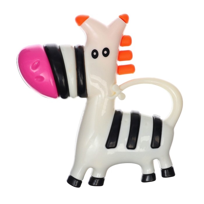 Набор погремушек - прорезывателей &laquo;Зебра и Эскимо&raquo;, 2 шт, Крошка