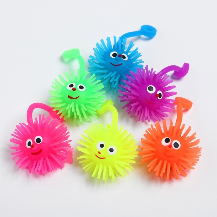 Ёжка световой &laquo;Чудик&raquo;, цвета МИКС