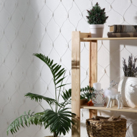 Гирлянда &laquo;Сеть&raquo; 1.6 &times; 1.6 м, IP20, прозрачная нить, 144 LED, свечение зелёное, 8 режимов, 220 В