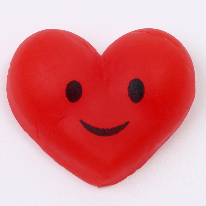 Антистресс сквиш мялка с сюрпризом &laquo;Сердце&raquo; в яйце, в шоубоксе