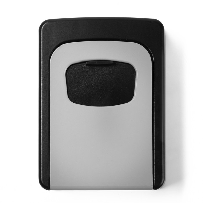 Сейф-ключница кодовая, металлическая , усиленная, серый