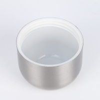 Термос для чая, кофе, 500 мл, Гильза "Мастер К", сохраняет тепло 10 ч, с кружкой, с помпой, 6.5 х 24