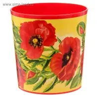 Кашпо &laquo;Маки&raquo;, 1.6 л