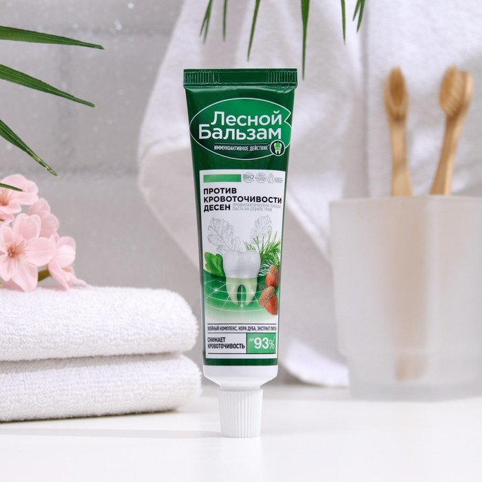 Зубная паста &laquo;Против кровоточивости дёсен&raquo;, с корой дуба, 50 г