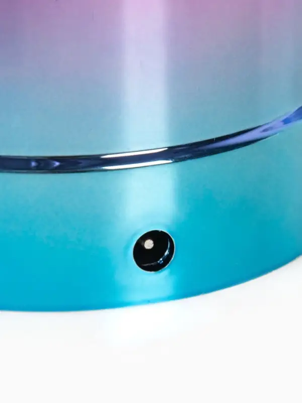 Светильник "Медузы" LED, RGB, USB, 3-5Вт, розово-голубой металлик 9х9х3 см