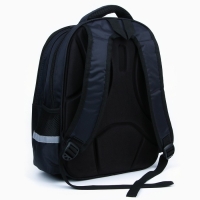 Рюкзак школьный каркасный 39&times;30&times;14 см &laquo;Машина&raquo;