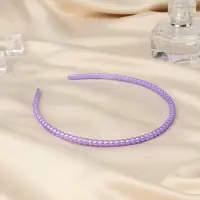 Ободок для волос &laquo;Дивина&raquo;, дорожка, 0.5 см, МИКС