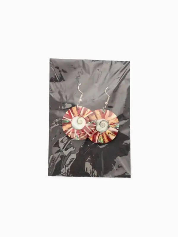 Серьги &laquo;Бали&raquo;, 5&times;3 см, ракушка