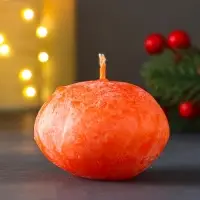 Свеча "Мандарин" 40*60 мм, арома