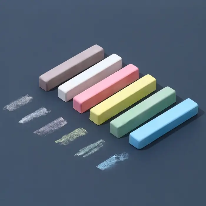 Мелки цветные школьные 6 шт. &laquo;Малыш и Карлсон&raquo;, прямоугольные