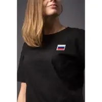 Термоаппликация &laquo;Флаг России&raquo;, 3.5&times;2.5 см, фасовка 10 шт., разноцветная