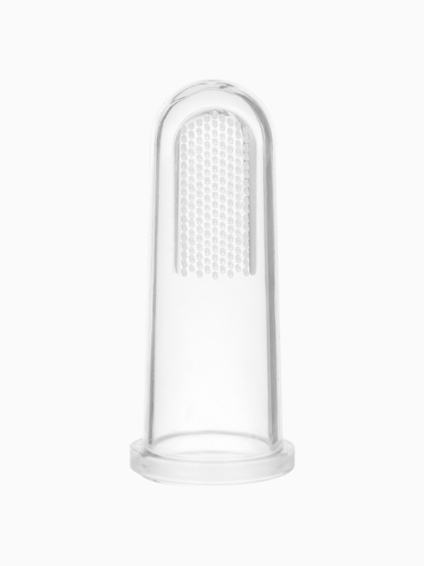 Прорезыватель - массажер детский в контейнере, 3 в 1, на палец, силиконовый от 3 мес.