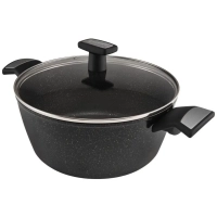 Кастрюля 4 литра Monolit-24C крышка индукция антипригарное