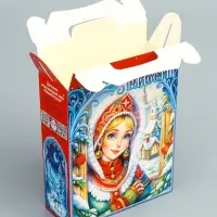 Подарочная новогодняя коробка &laquo;Радости&raquo;, 17&times;6.8&times;20.8 см