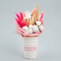 Стакан для цветов &laquo;Сердца&raquo;, 350 мл