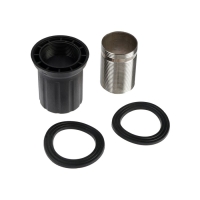 Смеситель для раковины ZEIN Z3716, однорычажный, длина излива 12 см, пластик, хром