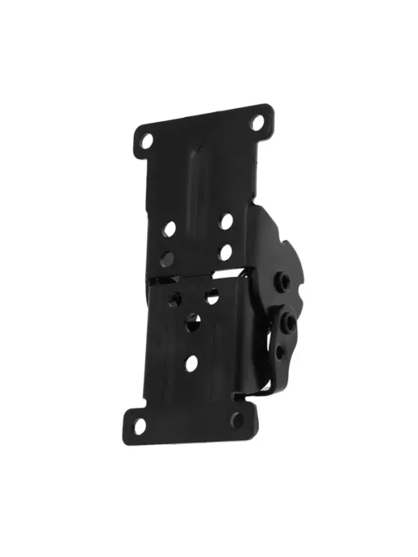 Кронштейн складной ТУНДРА ks001, 70х70 мм, цвет черный, набор 2 шт