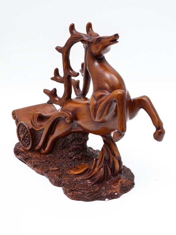 Подставка для бутылки "Олень" под дерево, 17.12.28см