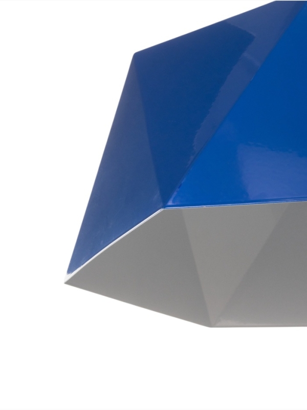 Светильник Edward 1х40Вт Е27 пр-1м синий 38х38х25см