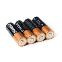 Батарейка алкалиновая Duracell Basic (CH), AA, LR06-4S, 1.5В, спайка, 4 шт