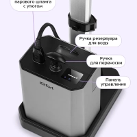 Гладильная система 3 в 1 КТ-9368 - 2450 Вт