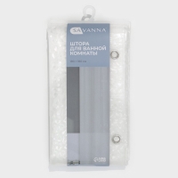 Штора для ванной "Хлопушка", 180х180 см, PEVA