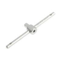 Вороток Т-образный ТУНДРА, квадрат 1/4", 110 мм, CrV