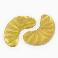 Патчи для области вокруг глаз Fresh mango boom, 1 пара, гидрогелевые с коллагеном и экстрактом манго, PICO MICO