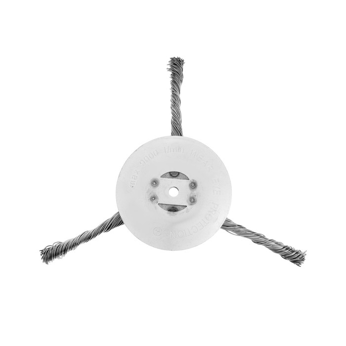 Катушка для триммера ТУНДРА, витая проволока, 3 луча, посадочное отверстие 5 мм