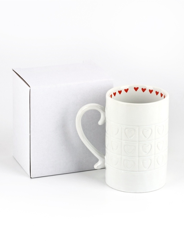 Кружка керамическая Дорого внимание &laquo;Сердце&raquo;, 300 мл