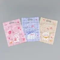 Пакет подарочный, с zip-lock застежкой, "Милые зверята", 15х23 &plusmn; 1см МИКС