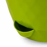Кашпо с прикорневым поливом "Румба" 1,5 л, D14 см, h-14,5 см, цвет киви
