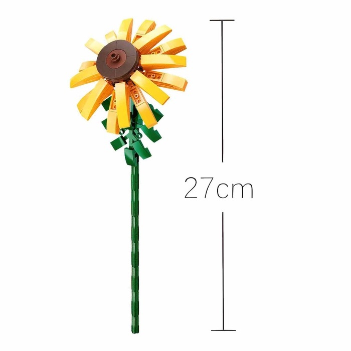 Конструктор Цветы &laquo;Подсолнух&raquo;, 101 деталь