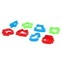 Набор для игры с пластилином &laquo;Весёлый Новый год&raquo;, 8 форм, 4 бруска пластилина