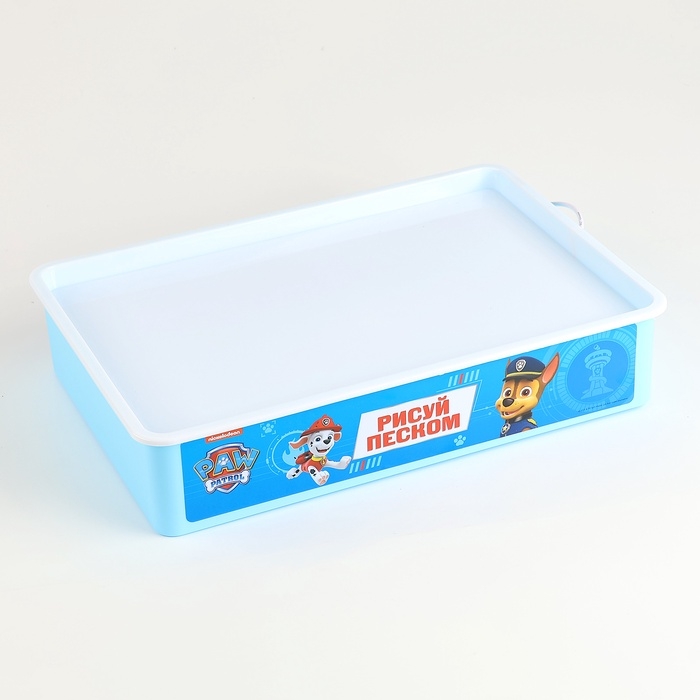 Планшет для рисования песком &laquo;Щенячий патруль&raquo;, 27 х 39 см, песок 1 кг, наклейки, набор для творчества