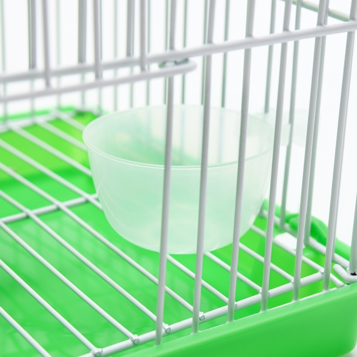 Клетка для грызунов укомплектованная RT-2q, 22 х 16 х 20 см, зелёная (фасовка 30 шт)