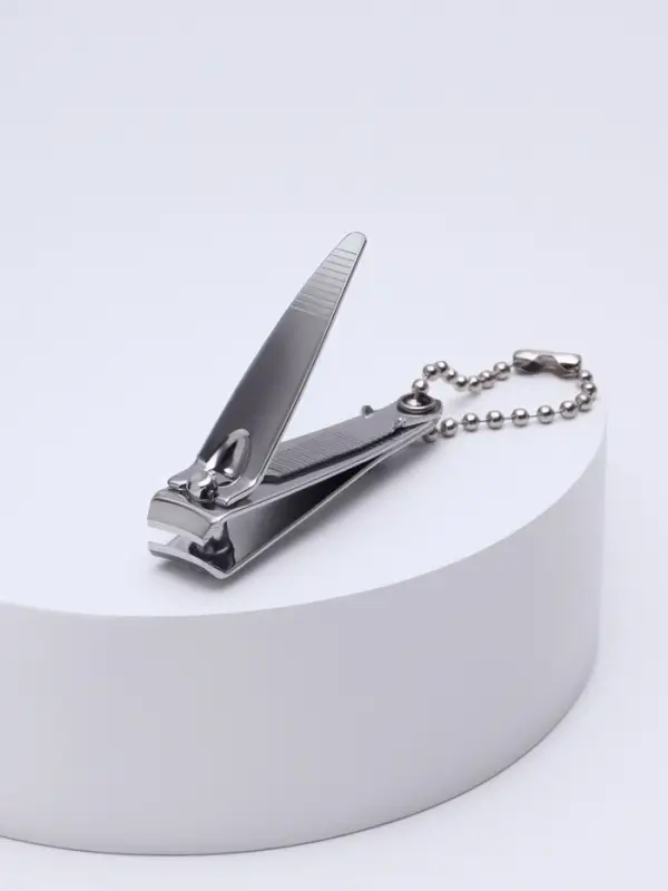 Кусачки книпсер маникюрные, с пилкой, 5.5 см, в коробке