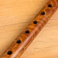 Сувенирный музыкальный инструмент "Флейта" бамбук, цв. коричневый, 40х3х3 см