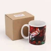 Кружка керамическаяв коробке &laquo;Человек паук деньги&raquo;, 320 мл