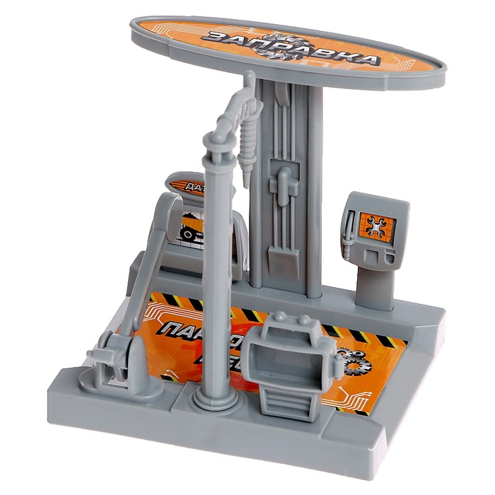 Парковка &laquo;Стройплощадка&raquo;, с 2 металлическими машинами