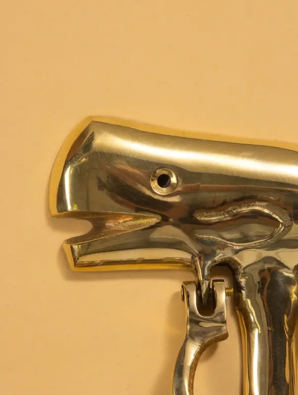 Дверной молоток "Кашалот" 11х16 см