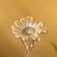 Подсвечник на 2 свечи &laquo;Дуэт&raquo;, 12&times;15&times;29 см, алюминий