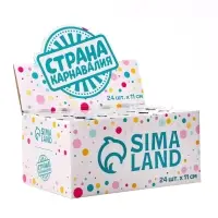 Хлопушка пружинная поворотная &laquo;С новым годом!&raquo; 11 см