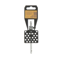 Вороток Т-образный ТУНДРА, квадрат 1/4", 110 мм, CrV