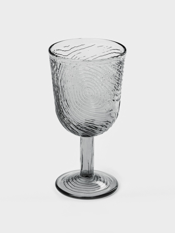 Бокал для вина "Барк" 280 мл, цвет зеленый